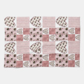 Torchons de cuisine en patchwork pour la Saint-Val (Horizontal)
