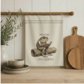 Torchons de cuisine grenouille fantaisiste sagesse
