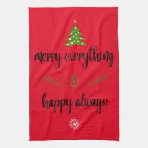Torchons de cuisine Merry Everything