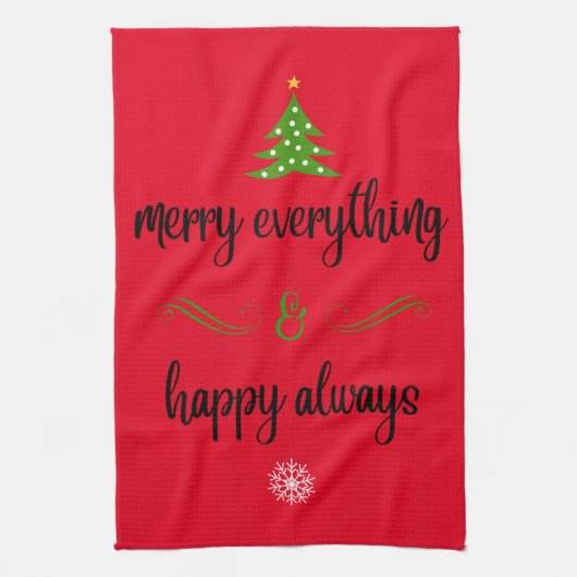 Torchons de cuisine Merry Everything (Vertical)