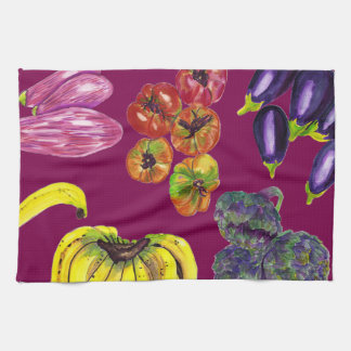 Torchons de cuisine pour la récolte de légumes