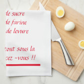 Torchons Recette Gâteau Yaourt (Quart Plié)