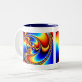 Tordu - Mug fractale (Devant gauche)