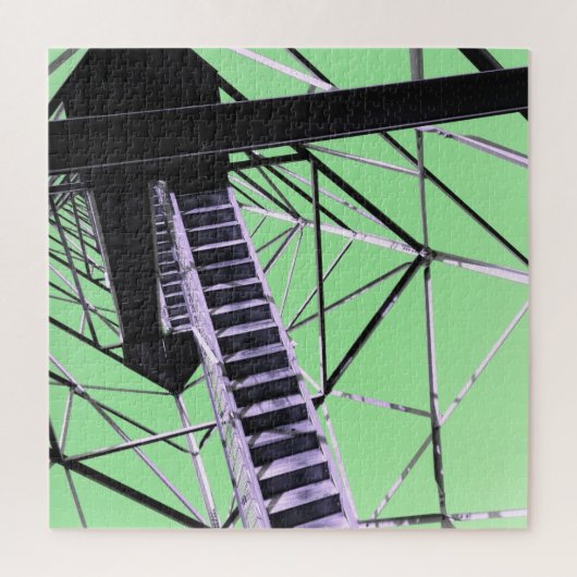 toren in eureka - bronnen legpuzzel (Verticaal)