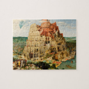 Toren van Babel van Pieter Bruegel de Oude Legpuzzel