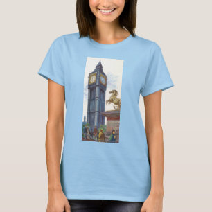 Toren van Big Ben in het Palace of Westminster T-shirt