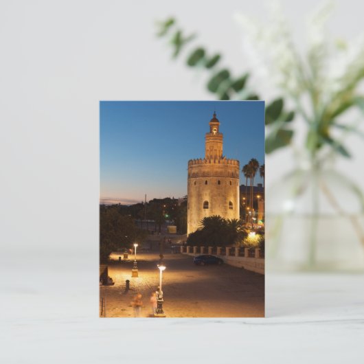 Toren van het goud briefkaart (Staand voorkant)