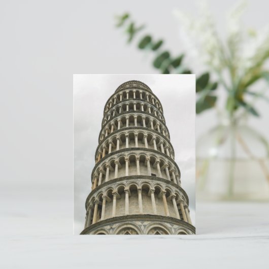 Toren van Pisa Bruidsfeest spel Postcard Briefkaart (Staand voorkant)