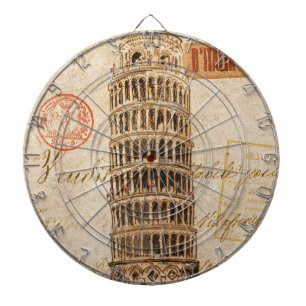 toren van Pisa Dartbord