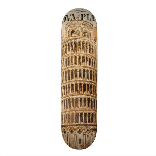  toren van Pisa Skateboard