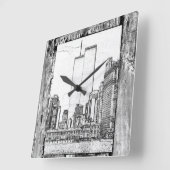 Toren Vierkante Klok (Hoek)