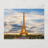 Toren voor Parijs/Eiffel Briefkaart (Voorkant)