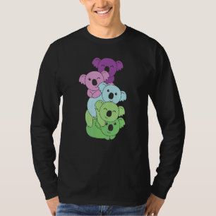 Toric Flag Pile Pride Lgbtq Koalas Cute Toric Koal T-shirt