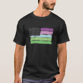 Toric Flag Pride Lgbtq Usa Pride Flag T-shirt (Voorkant)