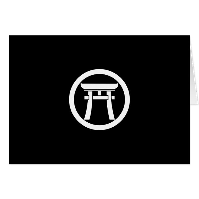 Torii dans un cercle moyen (Devant horizontal)