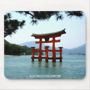 Torii gate, Itsukushima Shrine, Japan Muismat