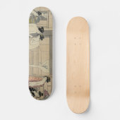 Torii Kiyonaga-badhuisvrouwen Skateboard (Voorkant)