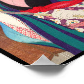 Torii Kotondo Twelve Aspects of Women, Rain Poster (Hoek)