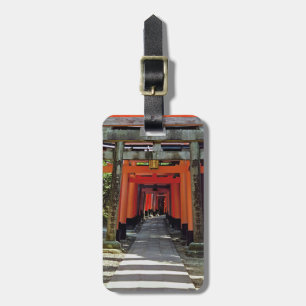 Torii-poorten - Kyoto, Japan, Azië Bagagelabel