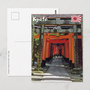 Torii-poorten - Kyoto, Japan, Azië Briefkaart
