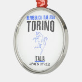 Torino Metalen Ornament (Links)