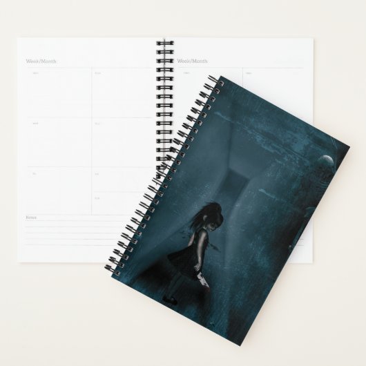 Tormented Gothic Girl Planner (Display)