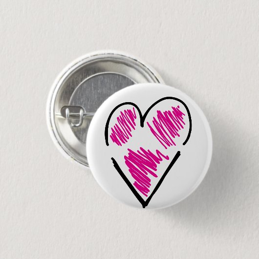 Torn <3 Button (Voorkant /achterkant)