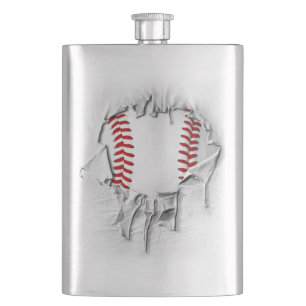 Torn Baseball Flask Flacon