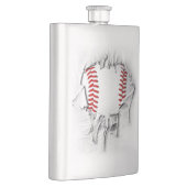 Torn Baseball Flask Flacon (Rechts)
