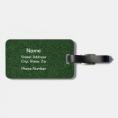 Torn Baseball (gepersonaliseerd) Bagagelabel (Achterkant horizontaal)