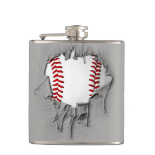 Torn Baseball Heupfles