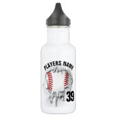 Torn Baseball Waterfles (Links)
