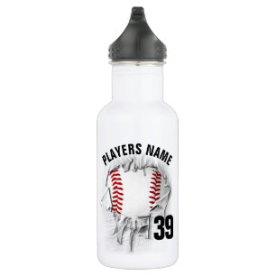 Torn Baseball Waterfles