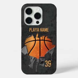 Torn Basketball iPhone 15 Pro Case
