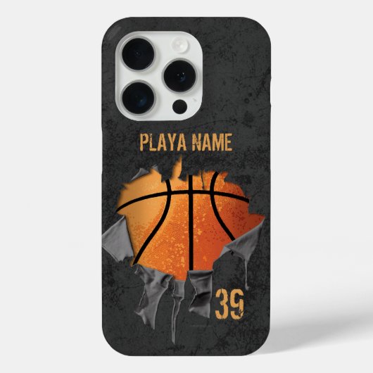 Torn Basketball Case-Mate iPhone Case (Achterkant)