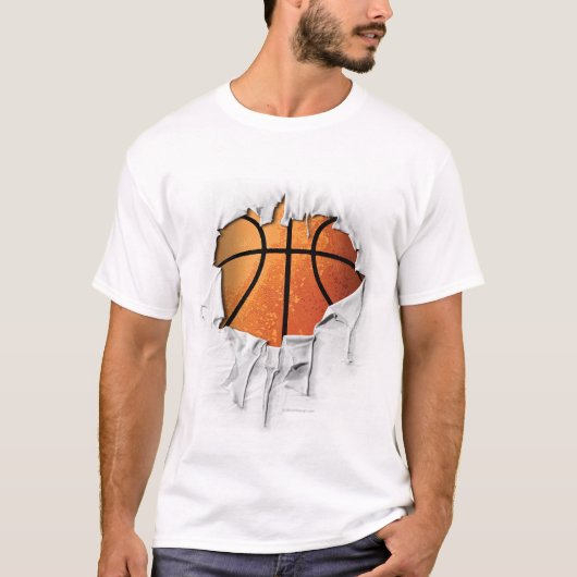 Torn Basketball T-shirt (Voorkant)