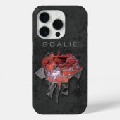 Torn Brick Wall Goalie (Hockey) Case-Mate iPhone Case (Achterkant)