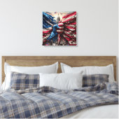 Torn Country Art Print (Insitu (Slaapkamer))