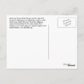 Torn Flag Cream Briefkaart (Achterkant)