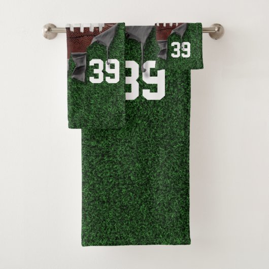 Torn Football Bad Handdoek (Insitu)