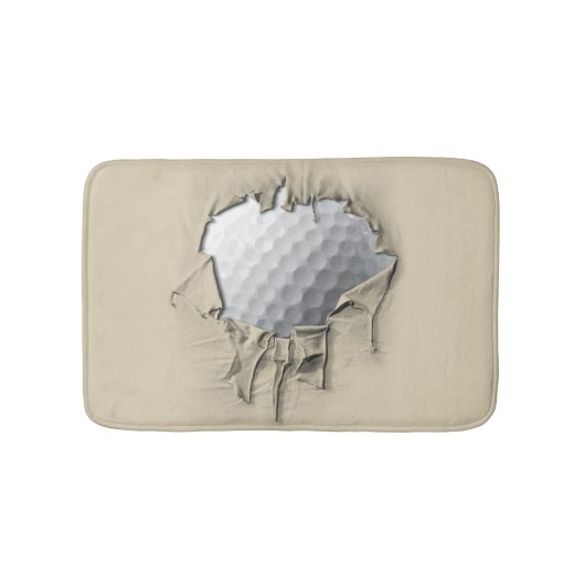Torn Golf Ball Badmat (Voorkant)