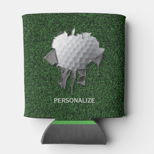 Torn Golf Ball Blikjeskoeler (Achterkant)