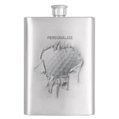 Torn Golf Ball Flacon (Voorkant)