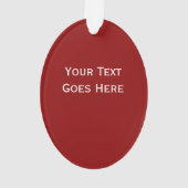 Torn Golf Ball Ornament (achterkant)