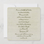 Torn Paper Vow Renewal Kaart (Achterkant)