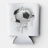 Torn Soccer White Koelbox Blikjeskoeler (Voorkant)