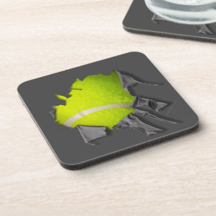 Torn Tennis Beverage Coaster Bier Onderzetter