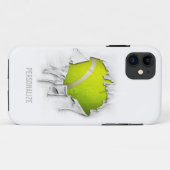 Torn Tennis Case-Mate iPhone Case (Achterkant (horizontaal))