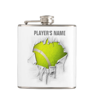 Torn Tennis Flask Heupfles