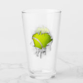 Torn Tennis Glas (Voorkant)